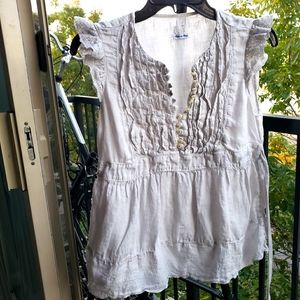 120% Lino Italian Top